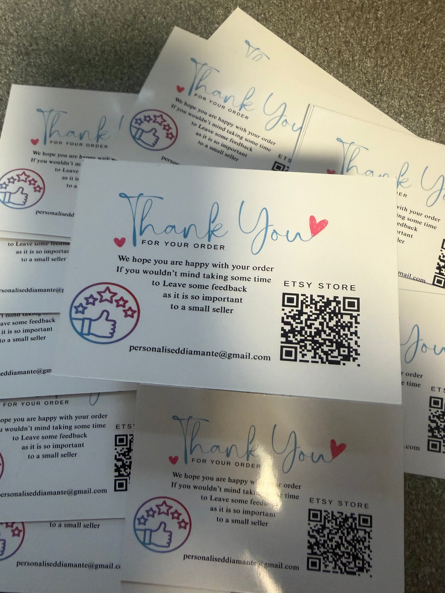 Custom made business cards