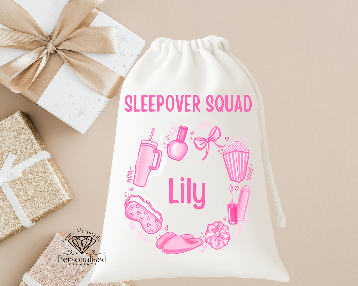 Sleepover bags party bags