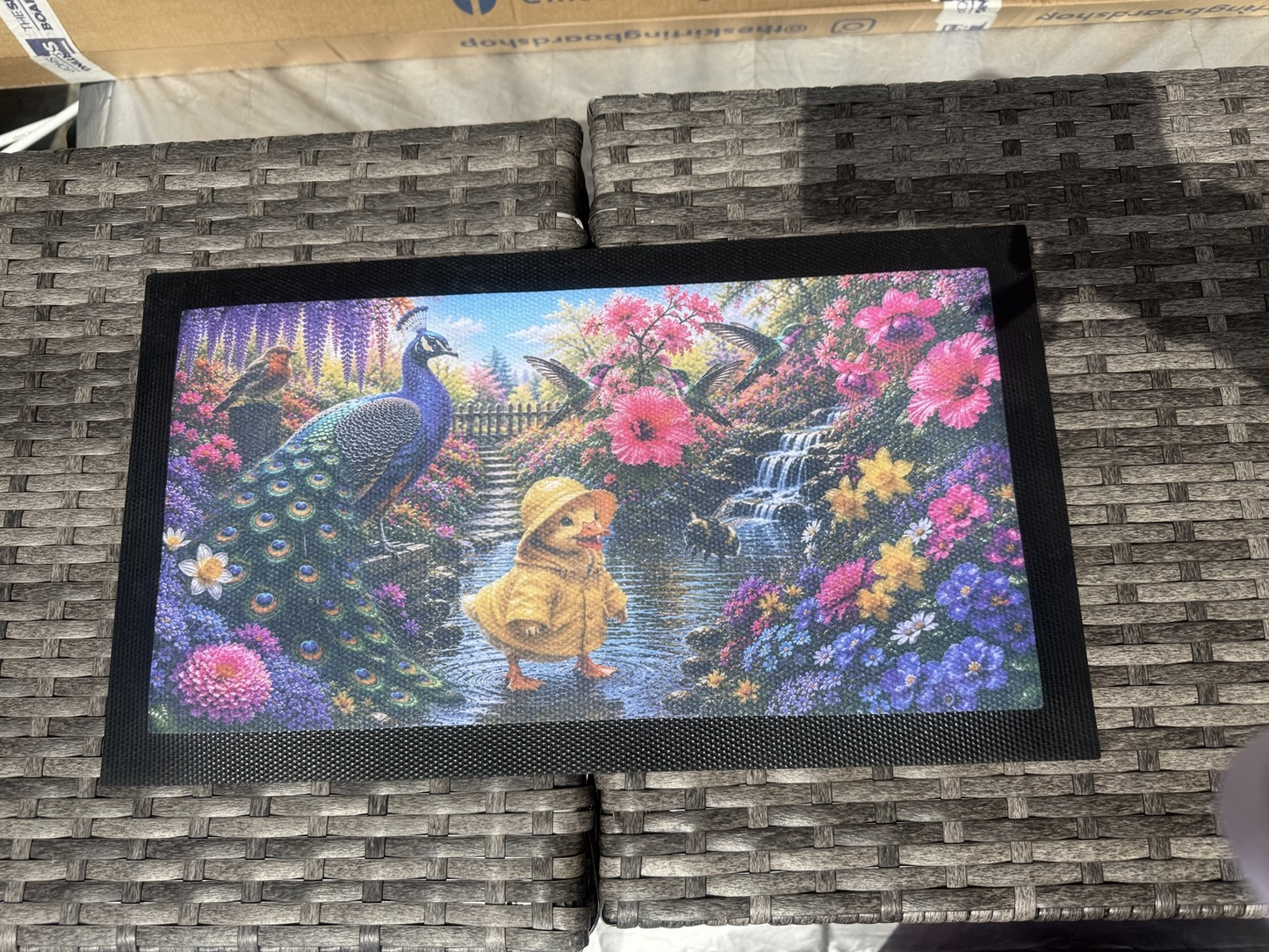 Photo bar computer mat