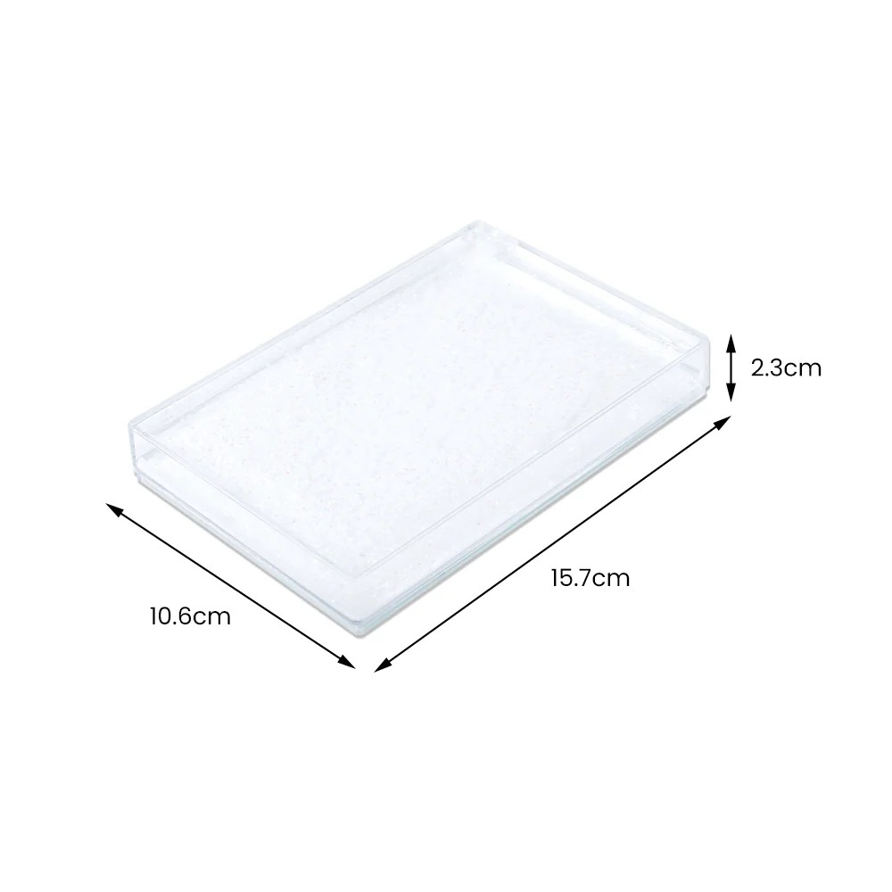 Photo Frame Liquid Glitter Photo Shake - Rectangle