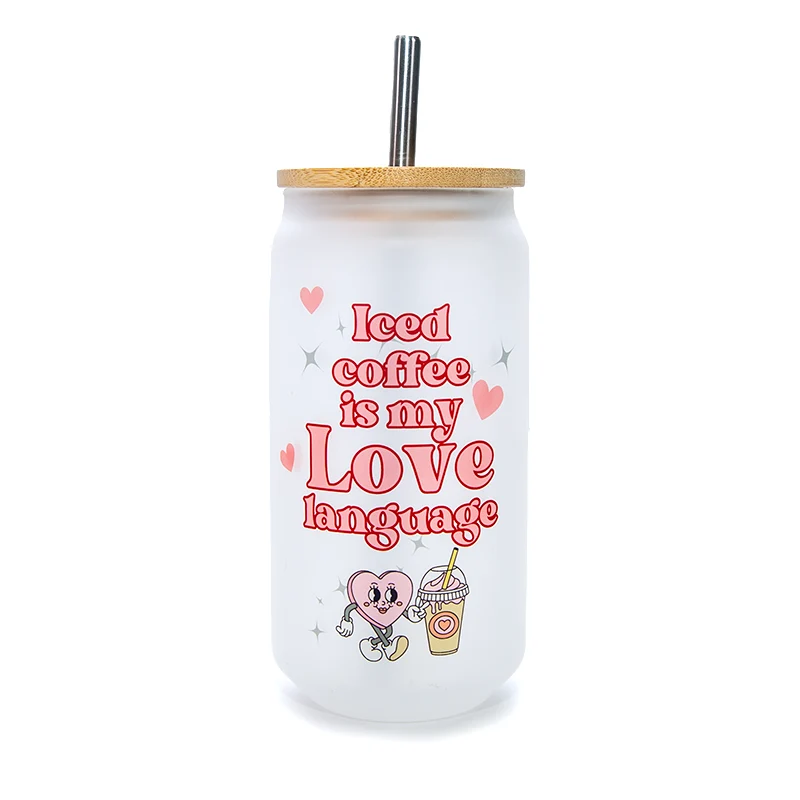 Glass Libby Jar with Bamboo Lid 13oz