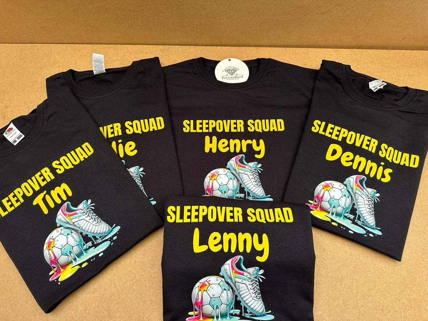 Sleepover Squad, Birthday T-shirt