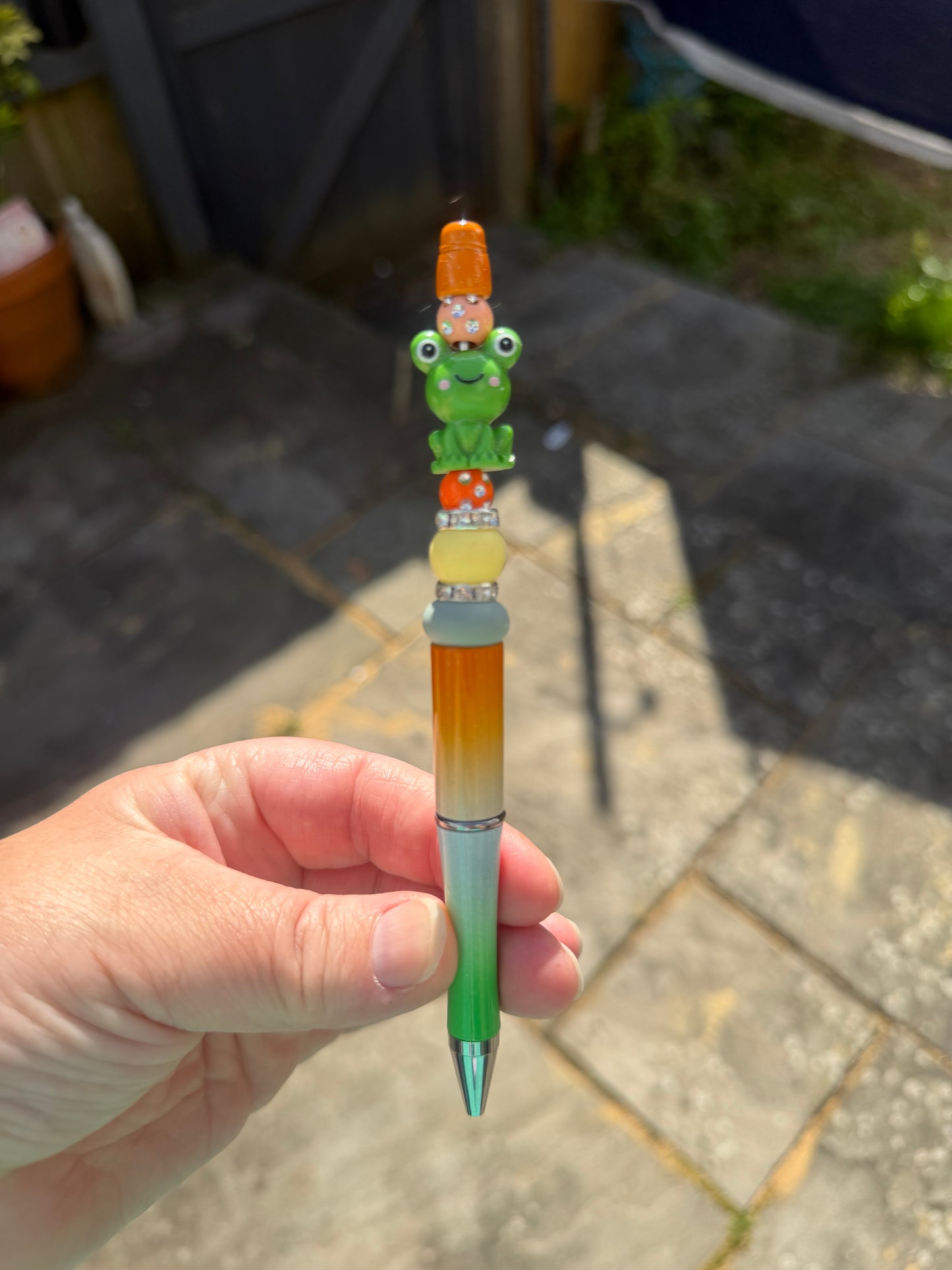 Frog Bead pen