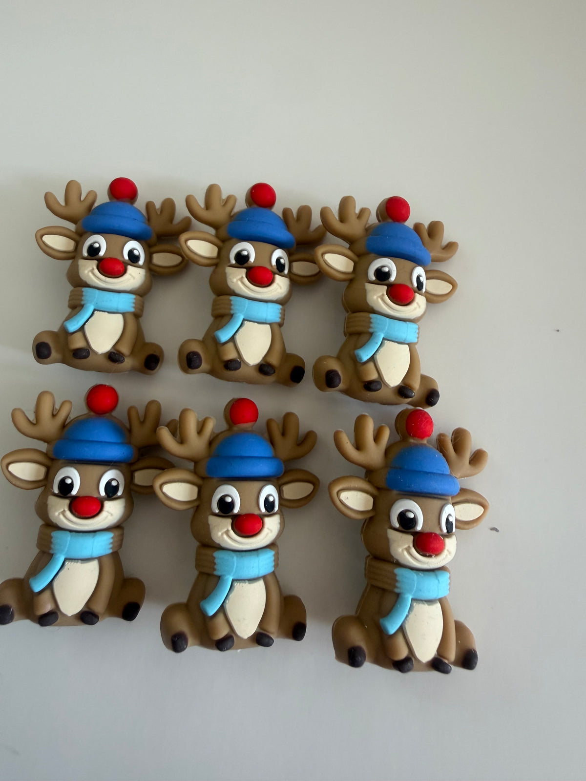 Christmas reindeer pen toppers / keyring