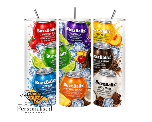 personalised buzz ball 11 oz tumbler