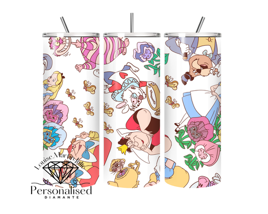 Alice in wonderland 11 oz tumbler