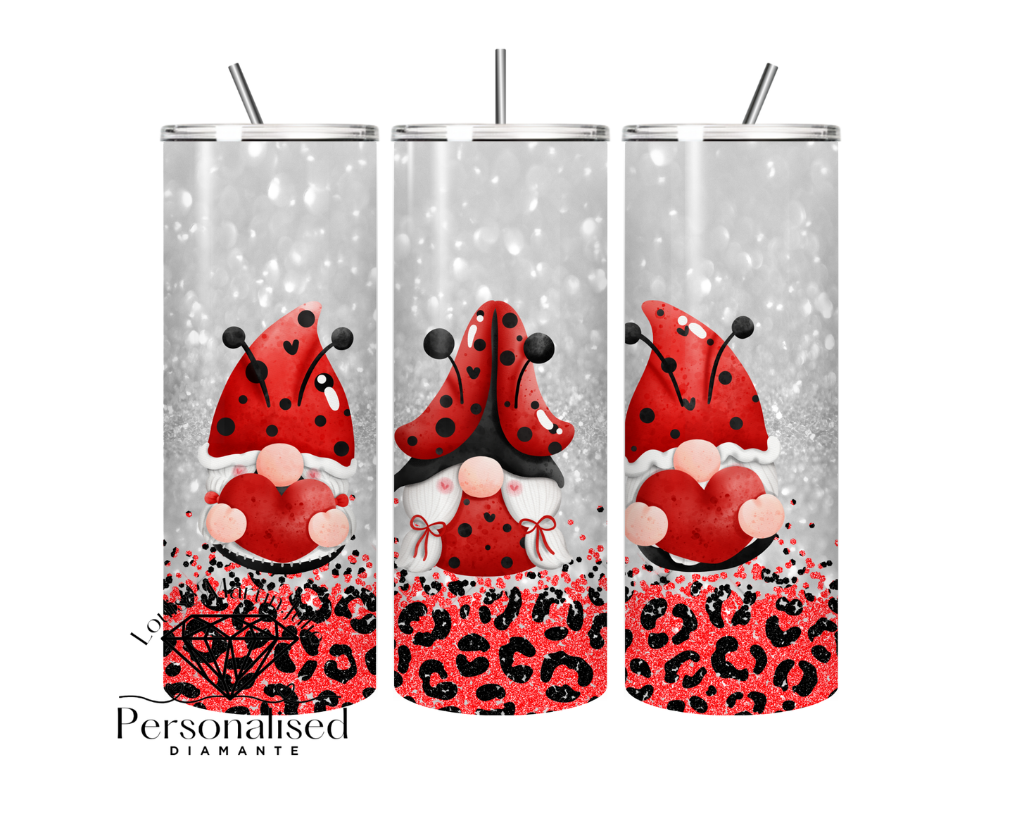 Ladybug 11 oz tumbler