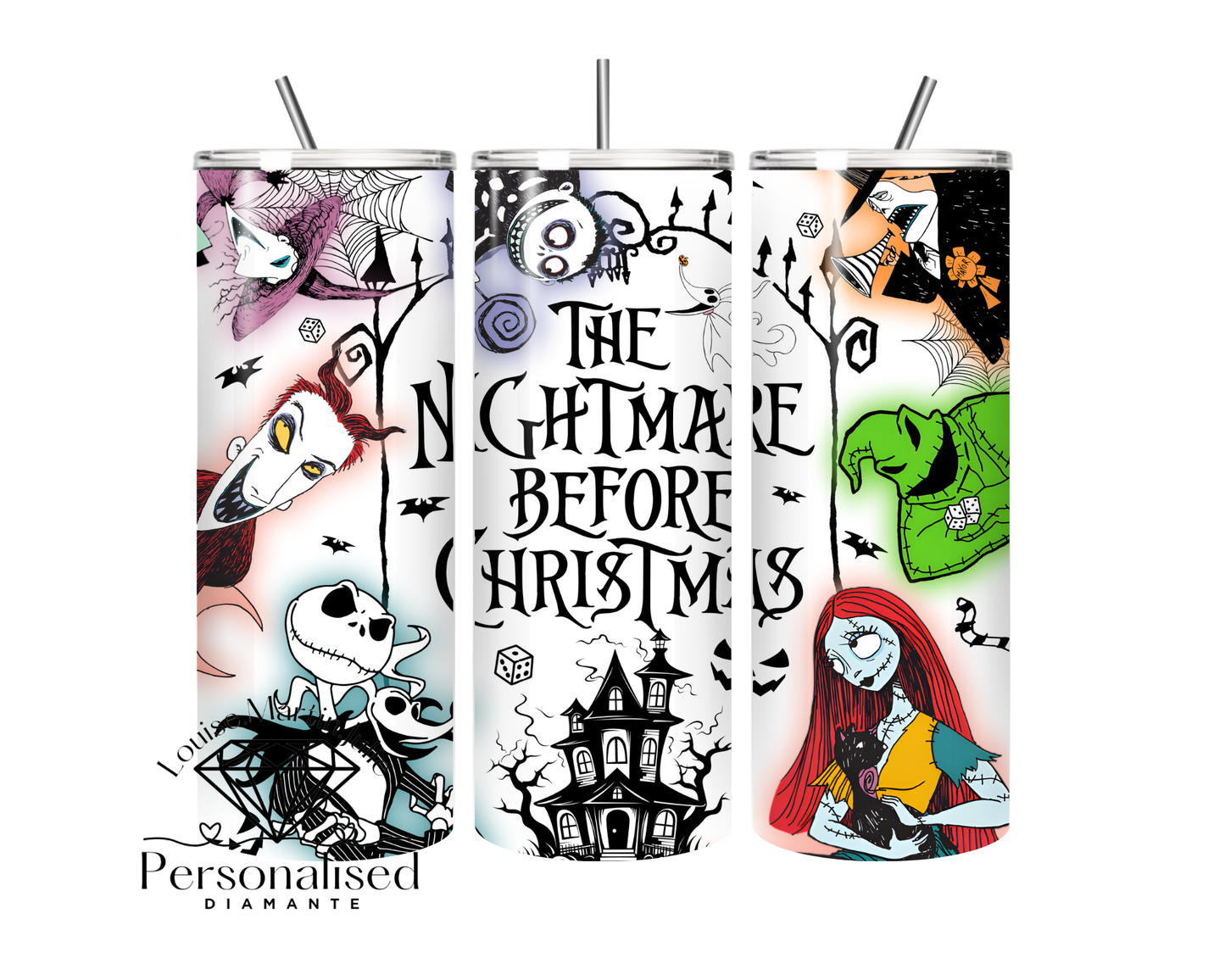 The nightmare before Christmas 11 oz tumbler