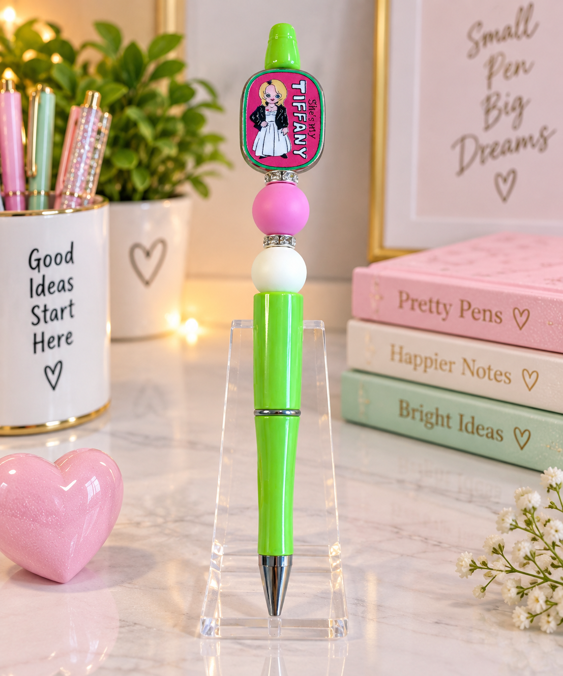 Halloween Tiffany Chucky’s bride bead pen