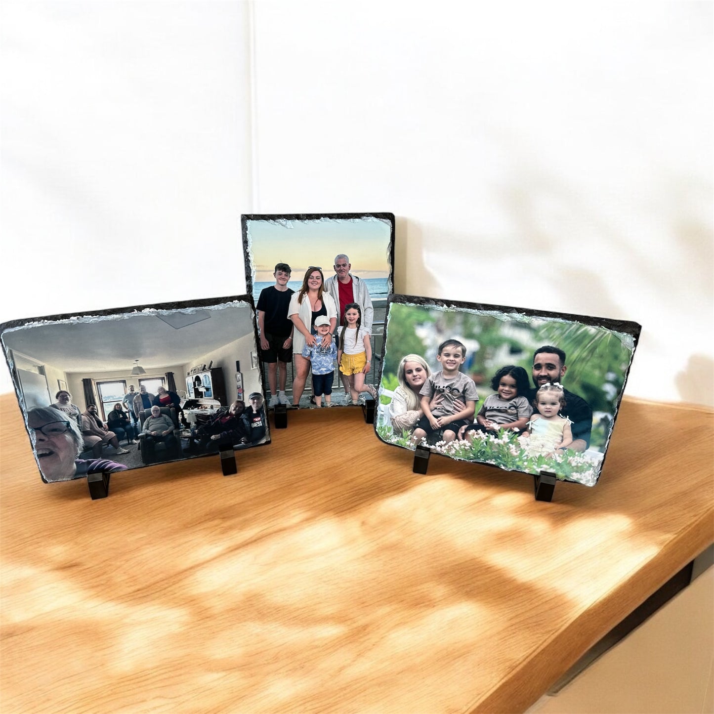 Photo Slate Gift - Personalised Slate Photo Frame for Anniversaries, Weddings, Birthdays, Christmas