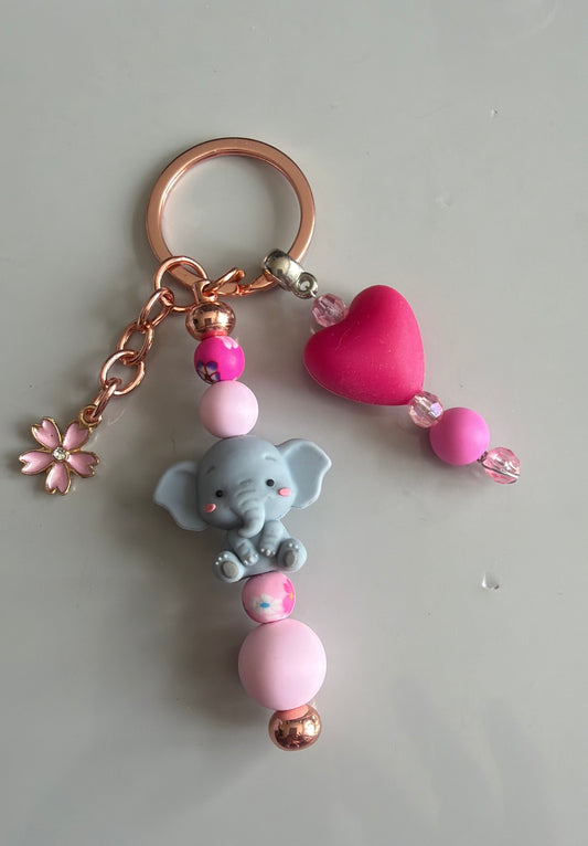 Elephant key ring