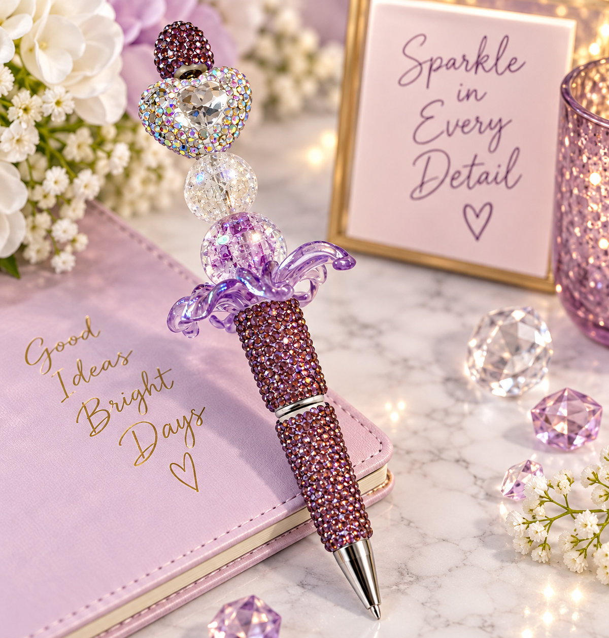 Luxury sparkling pen