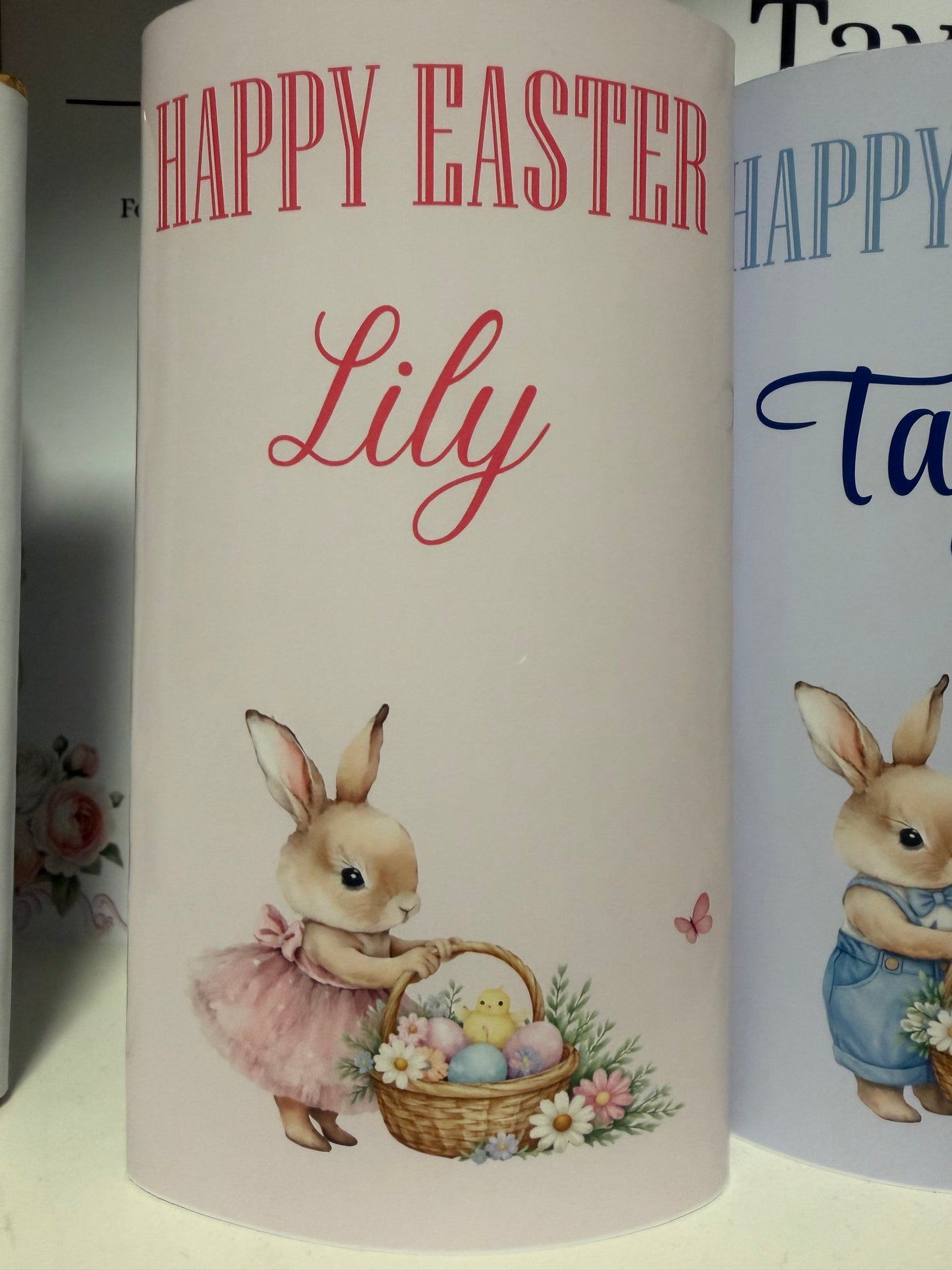 Easter chocolate bar wrapper