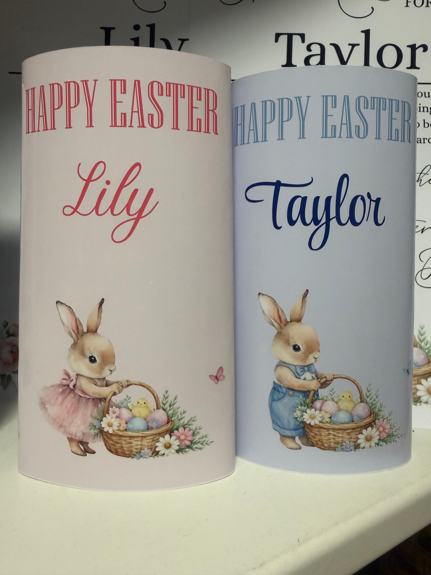 Easter chocolate bar wrapper