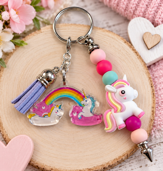 Unicorn key ring