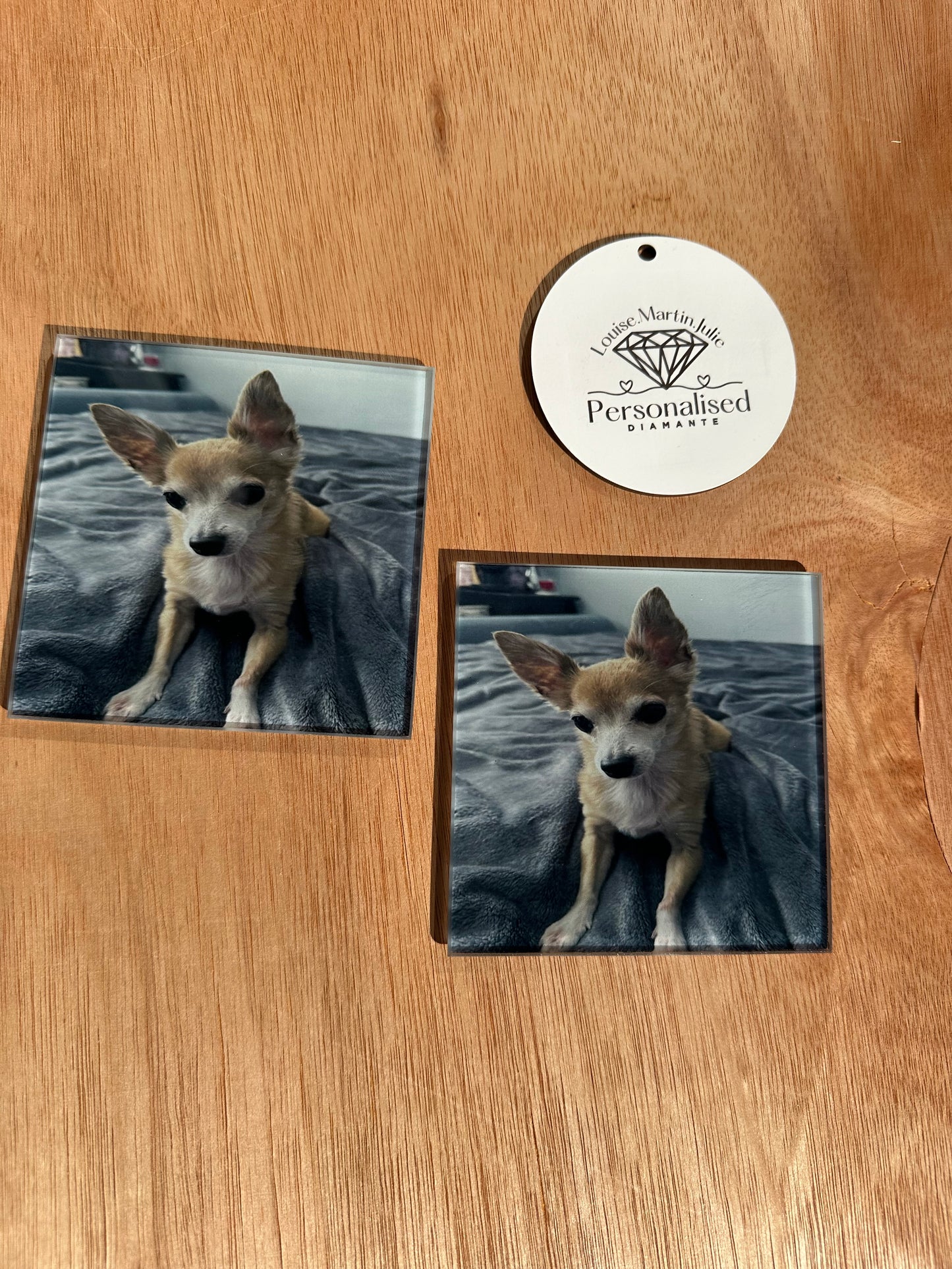 Any image Glass coaster