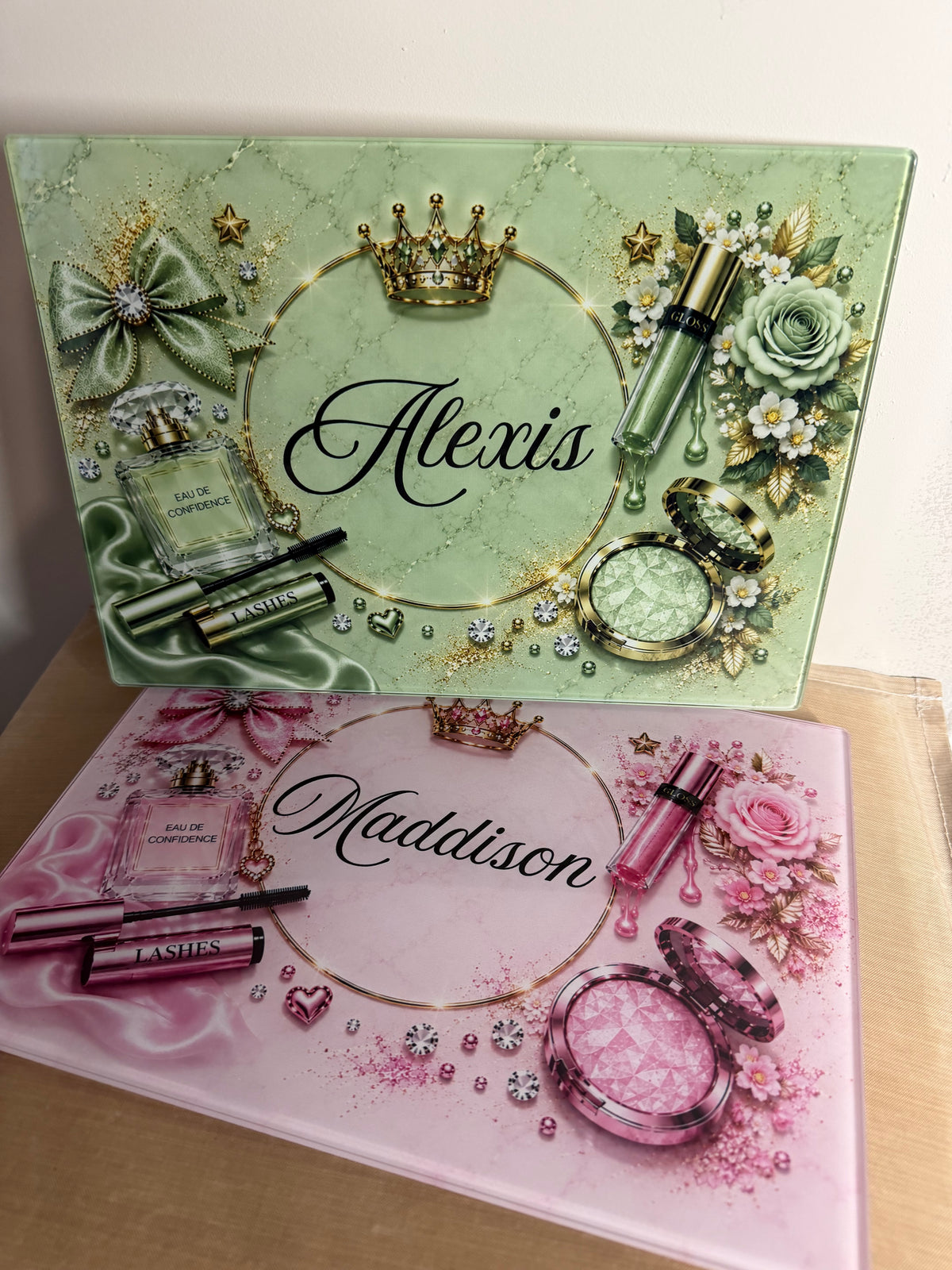 Beauty board personalised