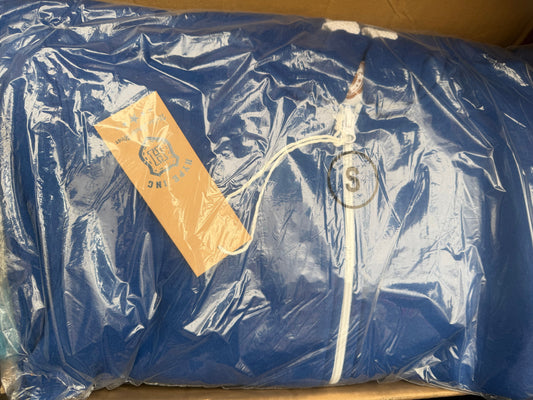 Initial onesies Royal blue