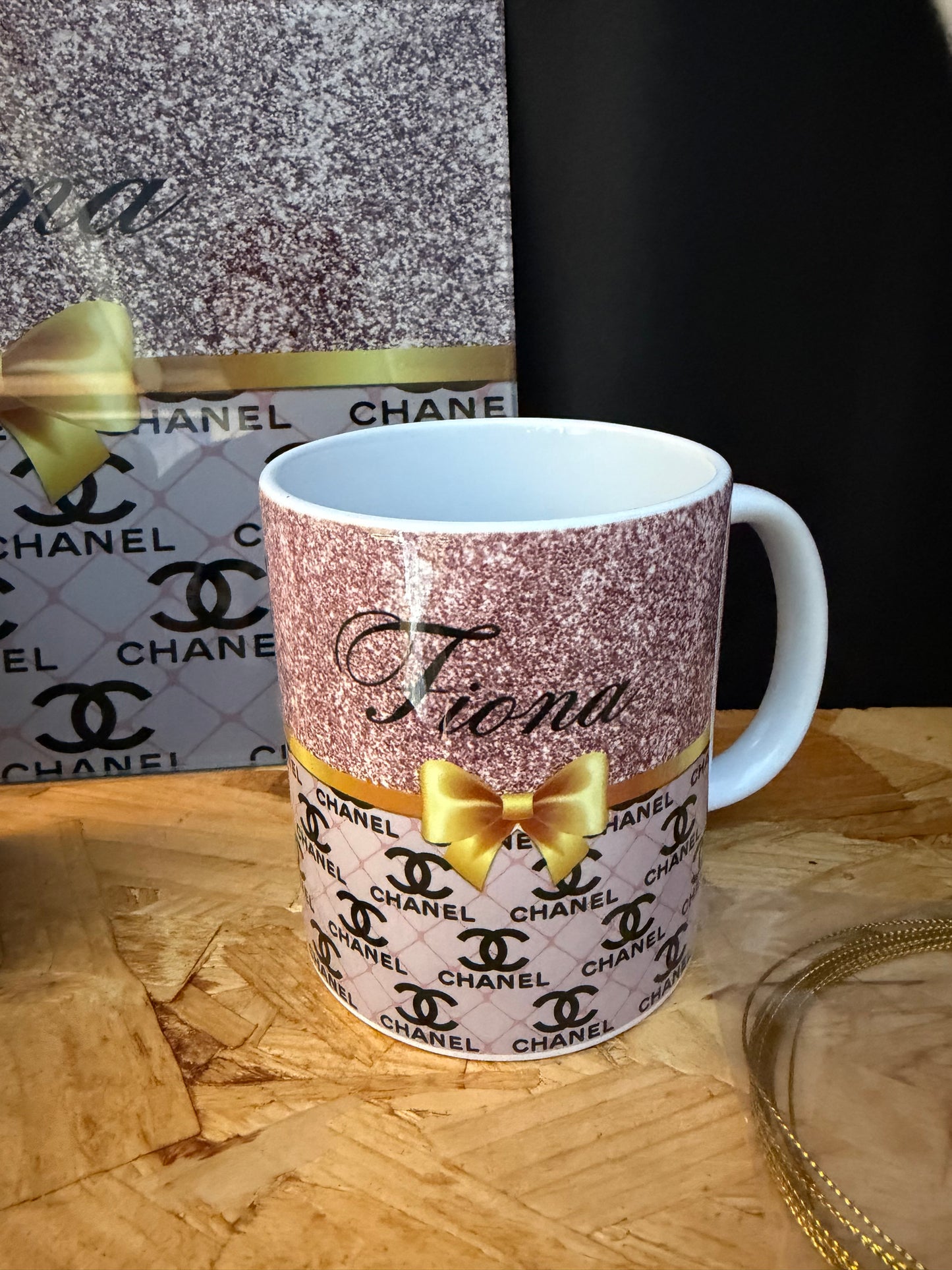 Channel A4 glass board , mug , Tin