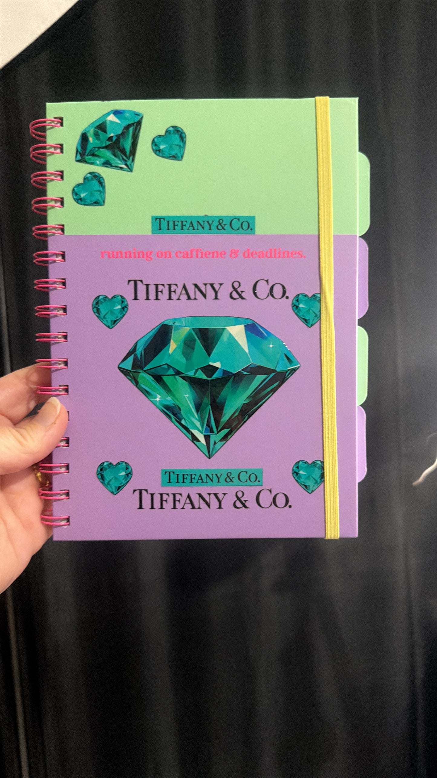 T and Co note pad
