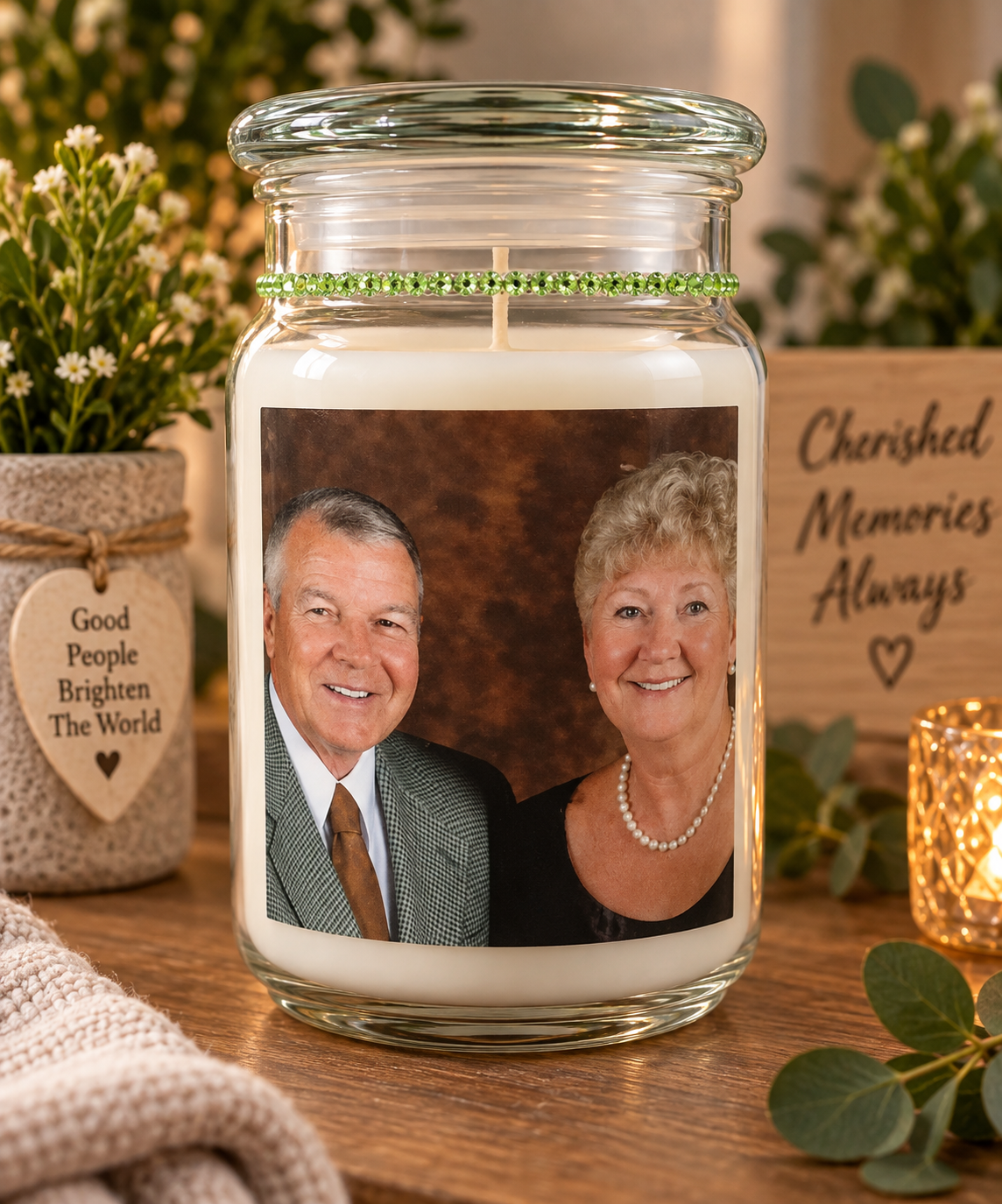 Personalised Photo Candle