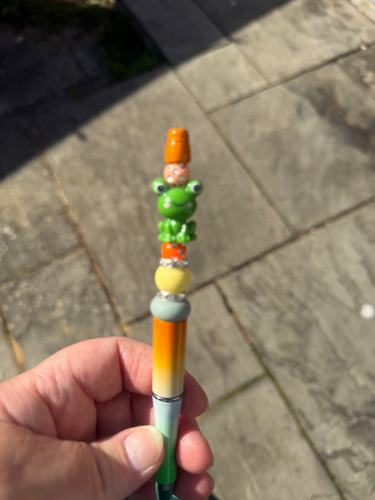 Frog Bead pen