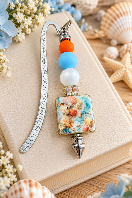 Classy Perfume bottle Beaded bookmark
