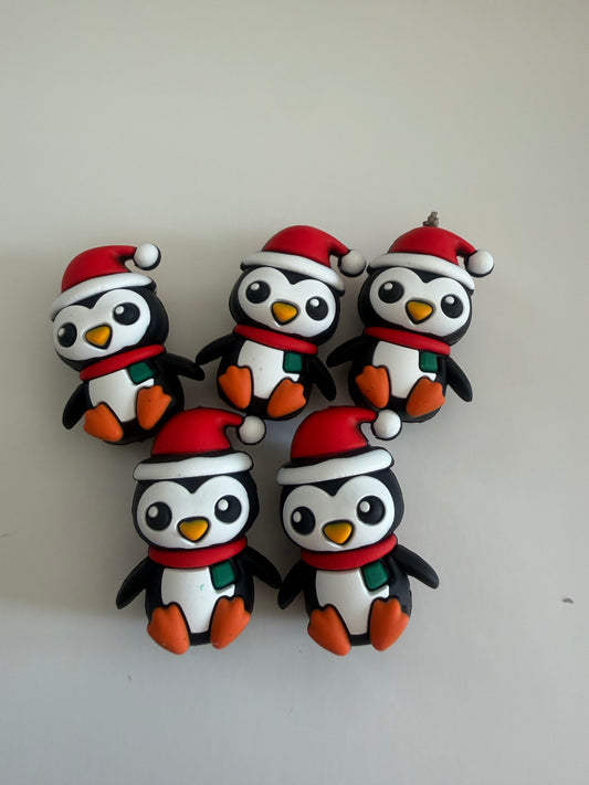 Christmas penguin pen toppers / keyring