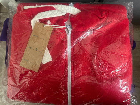 Initial onesies Red