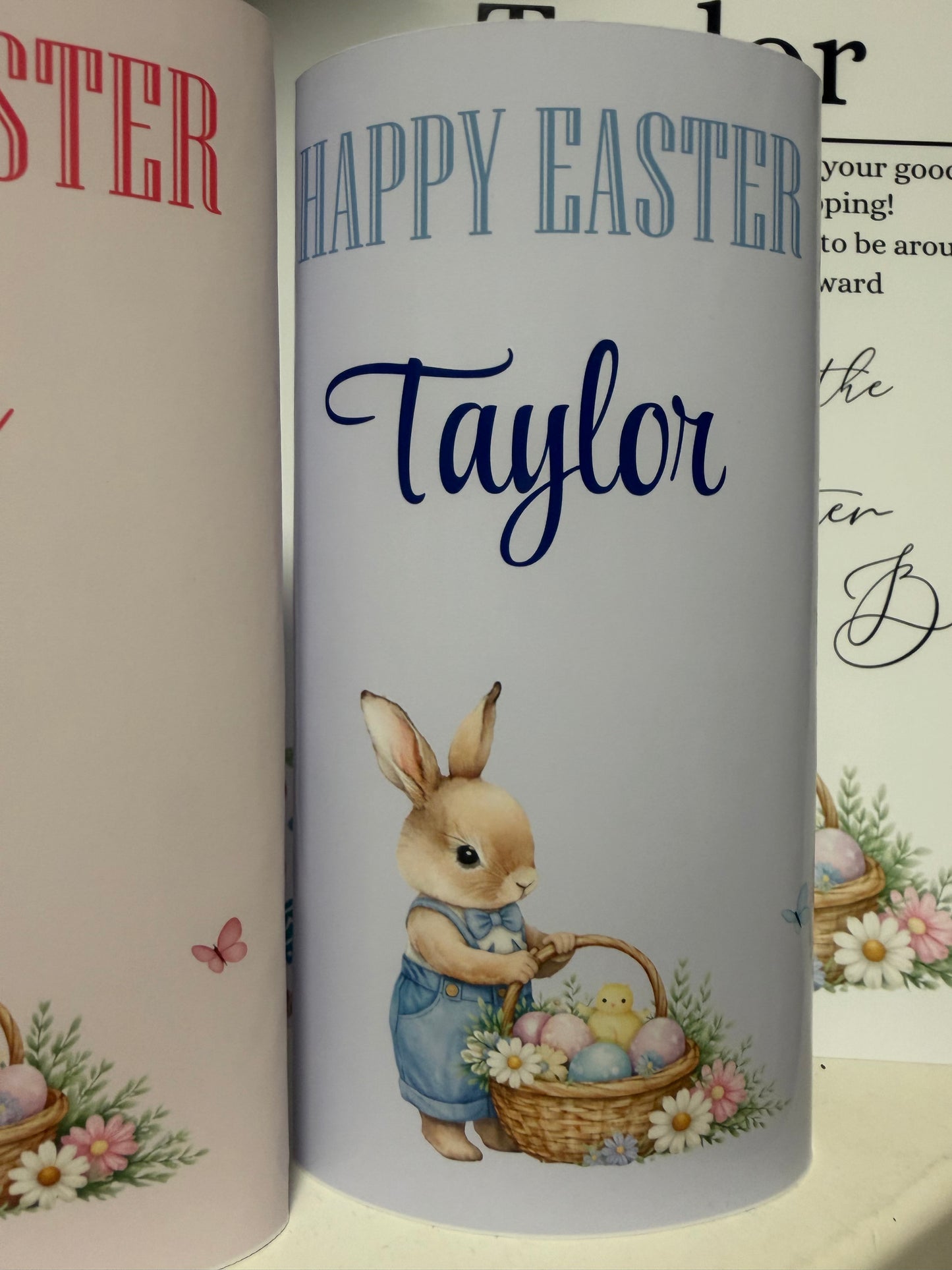 Easter chocolate bar wrapper