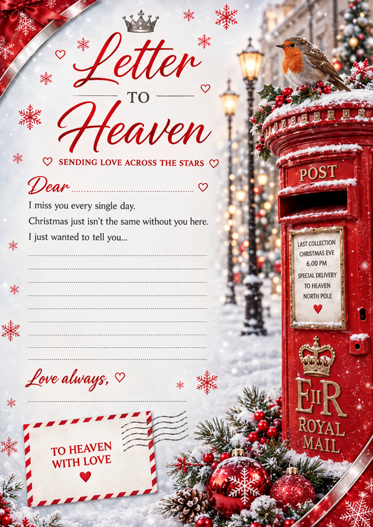 Letter to heavan certificate
