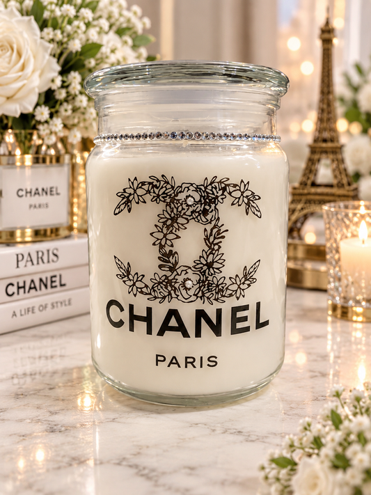 Designer CC Chanel Large Candle