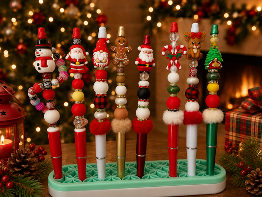 Large christmas bead pen only one