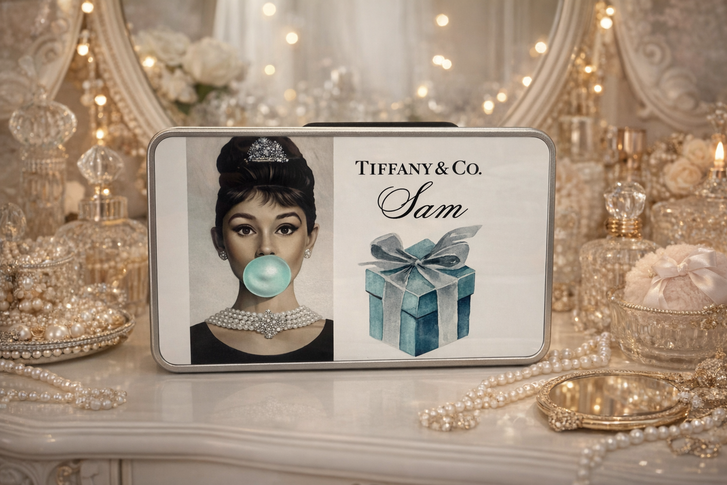 Tiffany A4 glass board personalised