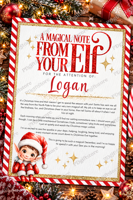 Magic Elf certificate