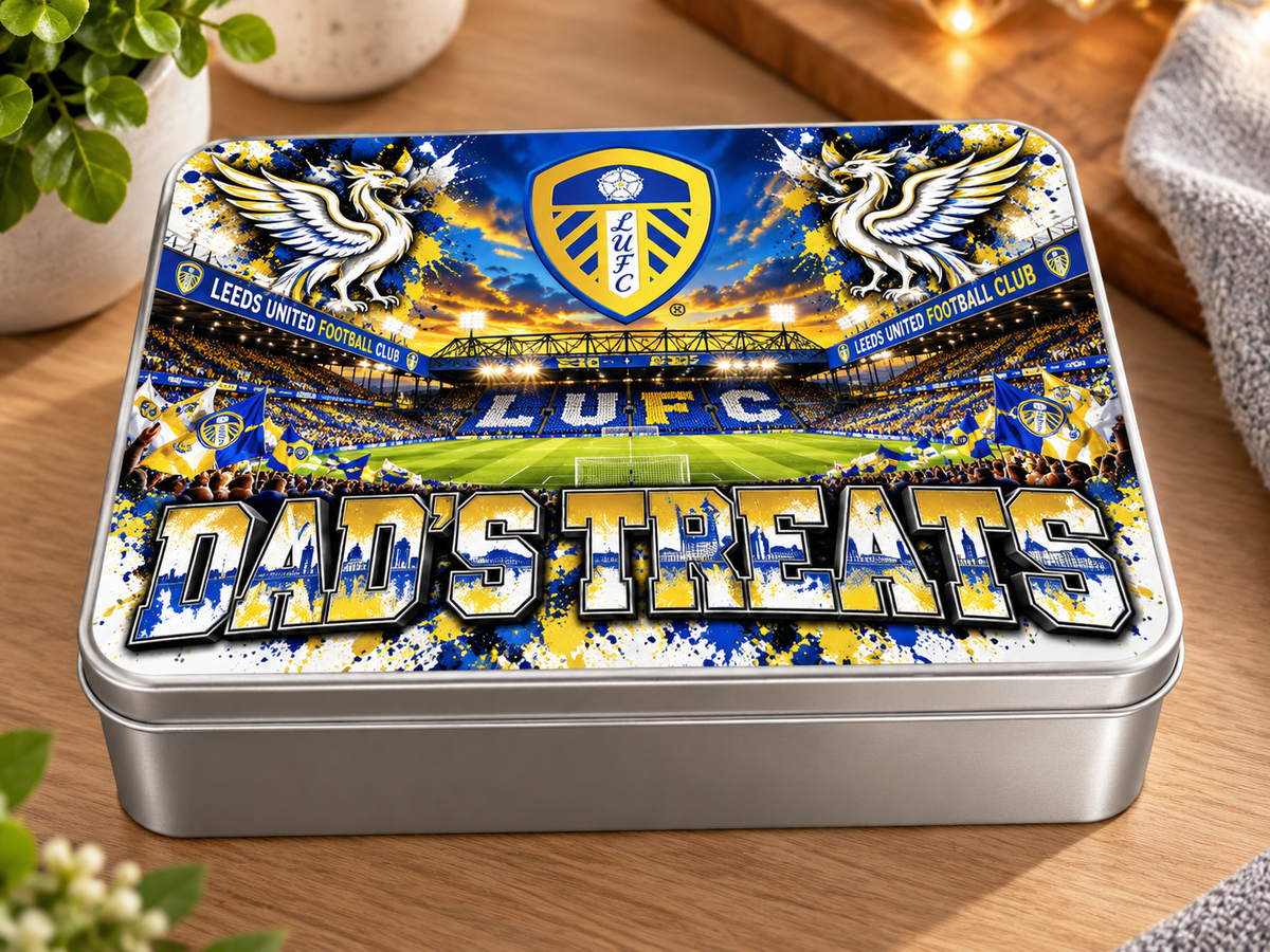 Personalised football design Tin