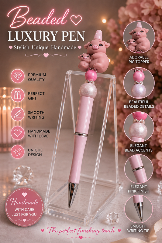 Pig Bead pen