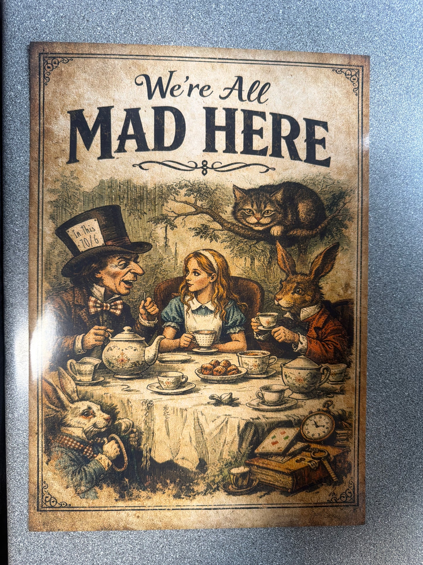 Alice in wonderland we're all made here