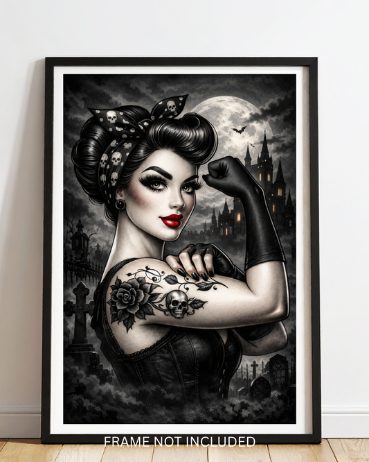 We are strong A4 print