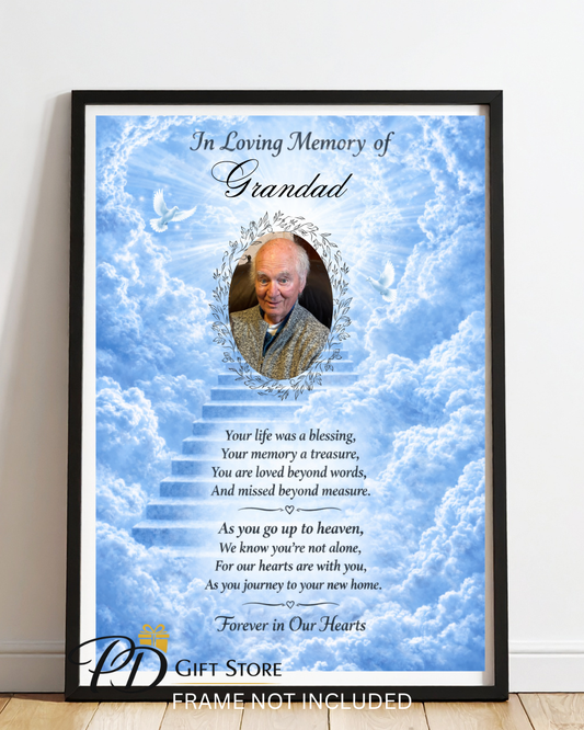 Memorial A4 print Personalised