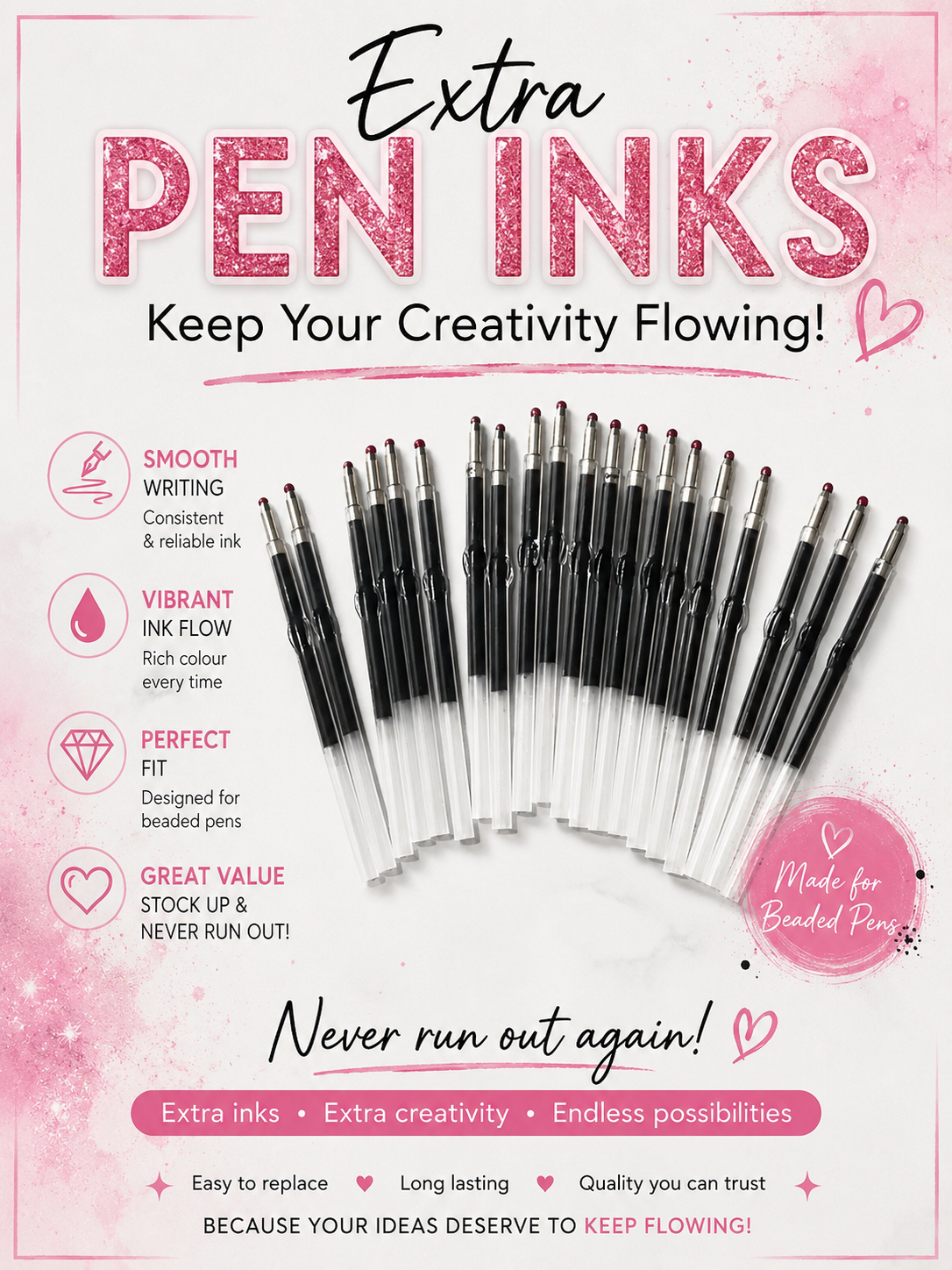 Extra pen inks