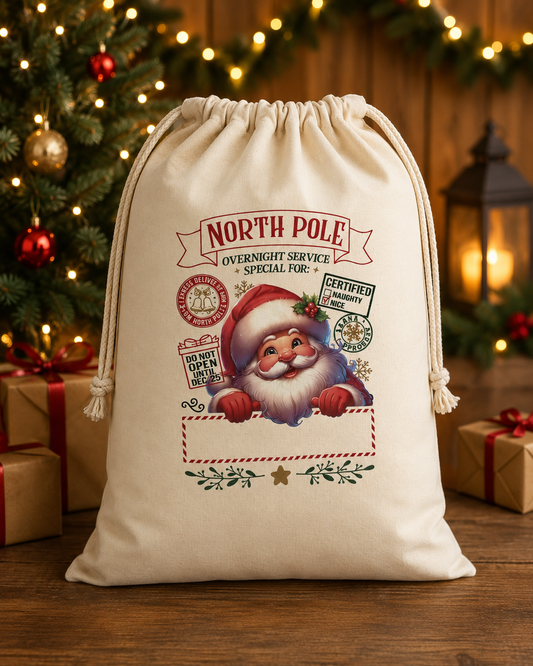 Personalised Large Christmas Sack