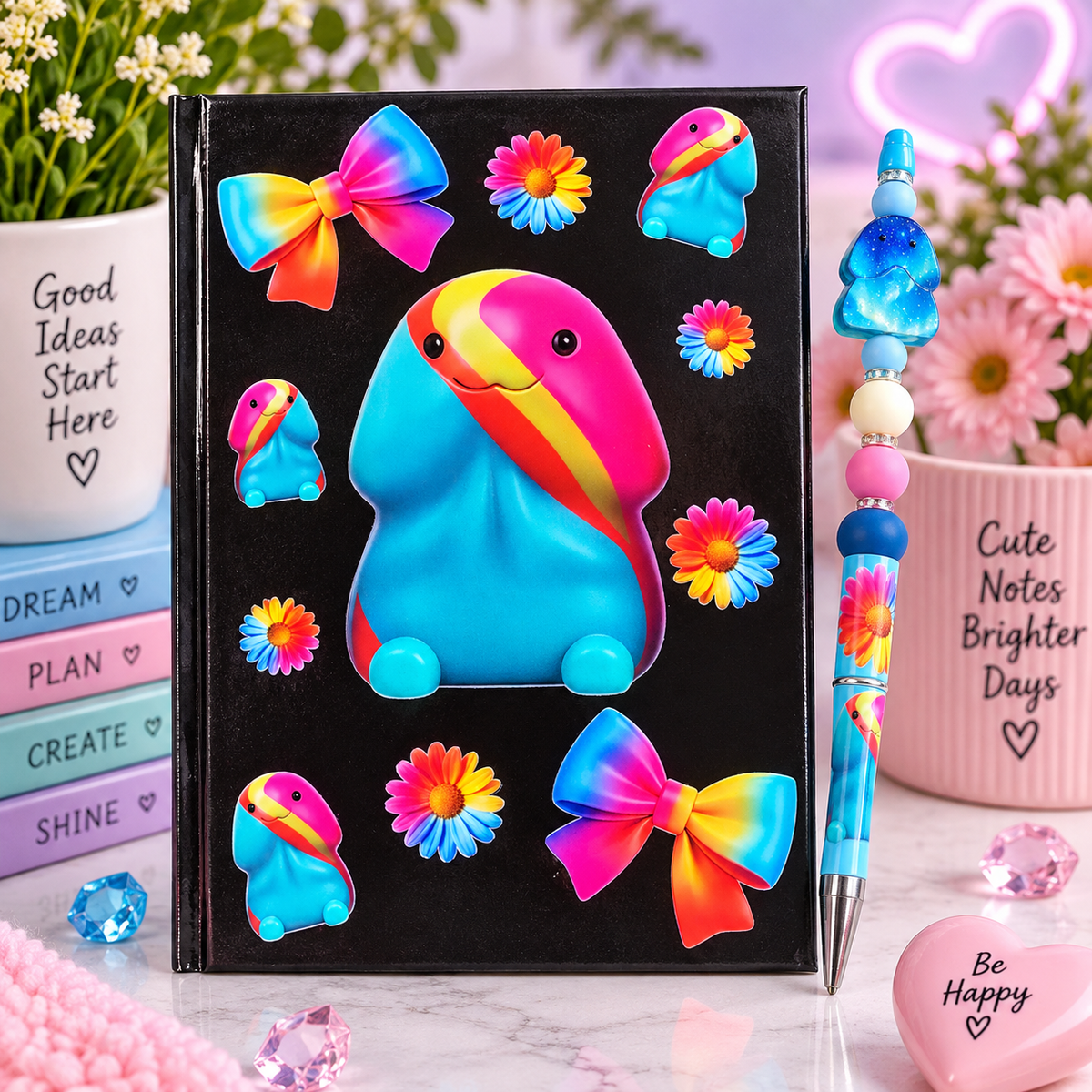 Richard the dick note pad and pen set