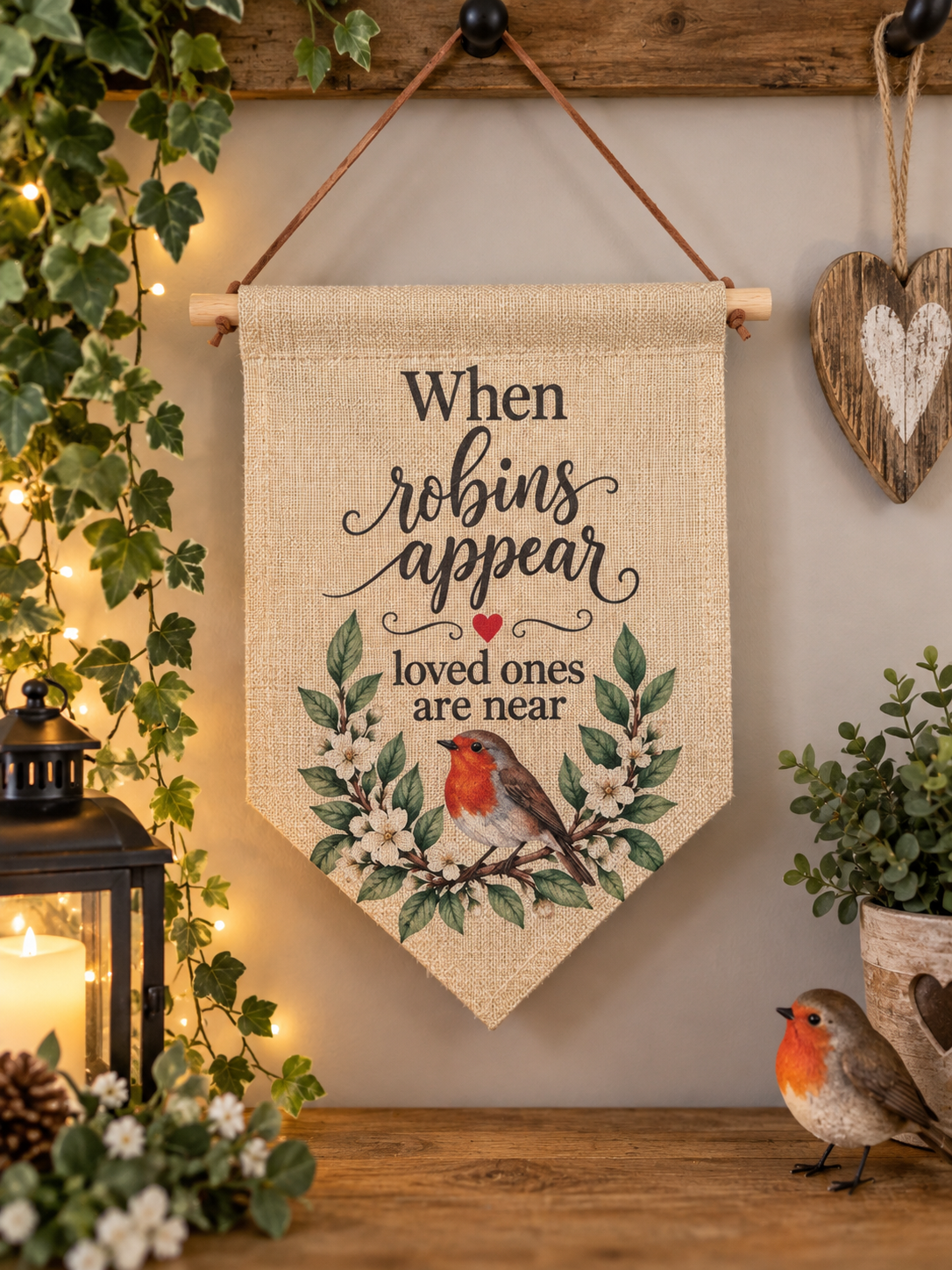 Robins appear when loved ones are near flag