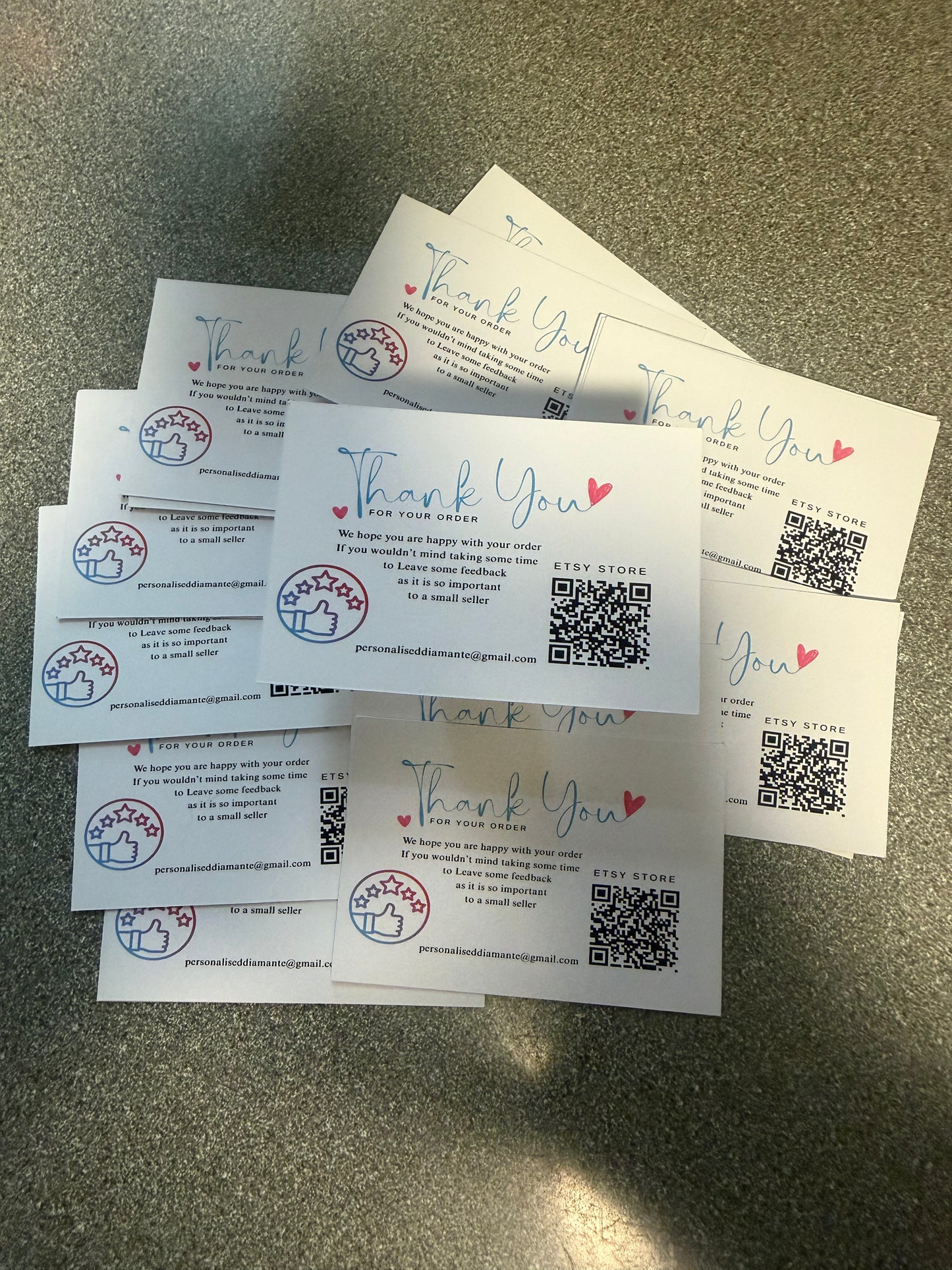 Custom made business cards