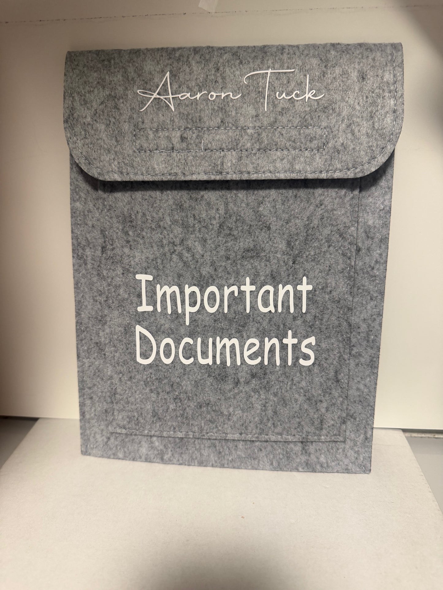Important documents folder