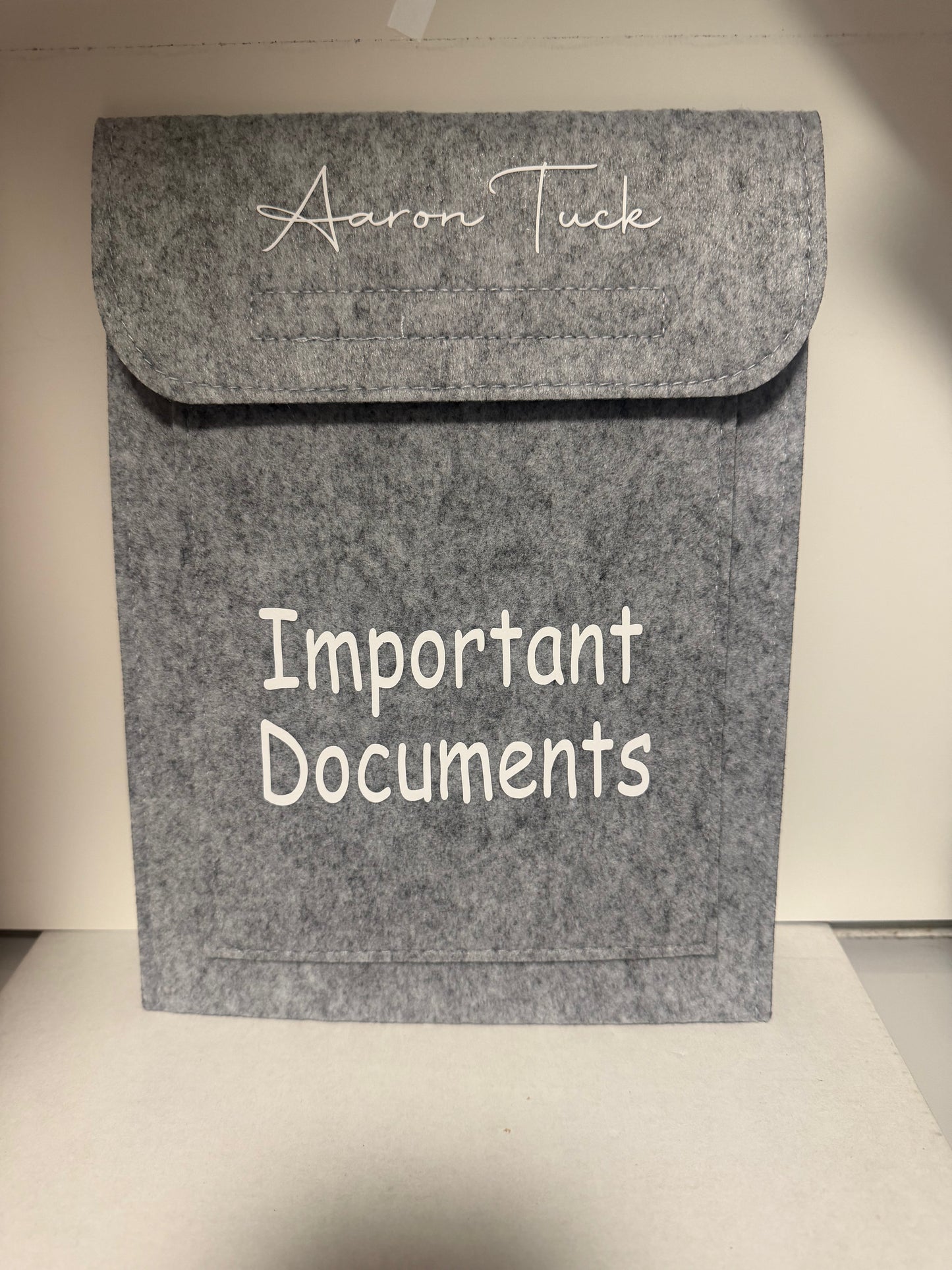 Important documents folder
