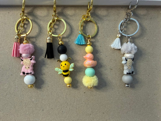 Beaded Key ring