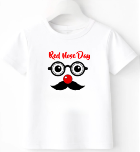 Kids red nose day tshirt