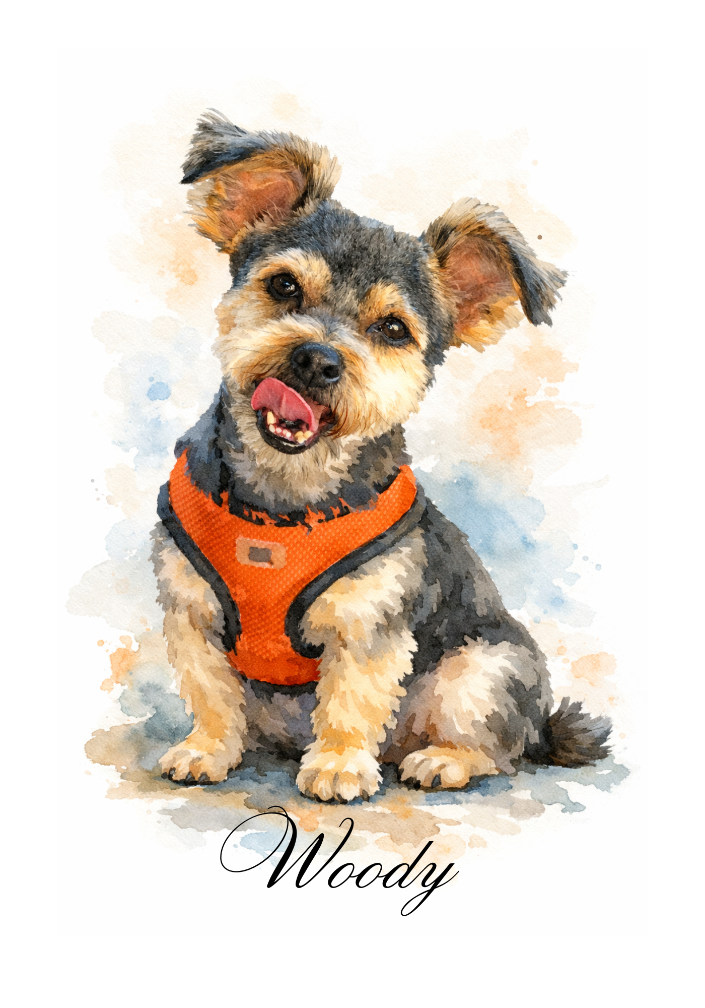 Personalised pet Photo Print